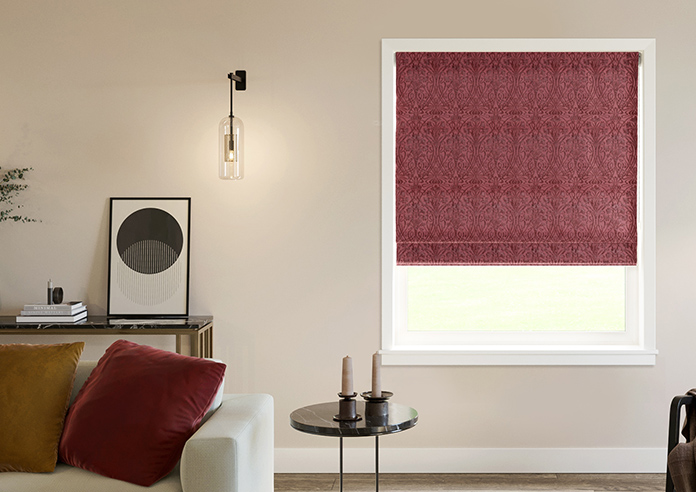 Tiverton, Carmine - Roman Blind - Image 3